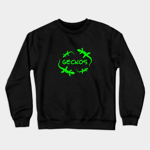 Geckos Crewneck Sweatshirt by Verl